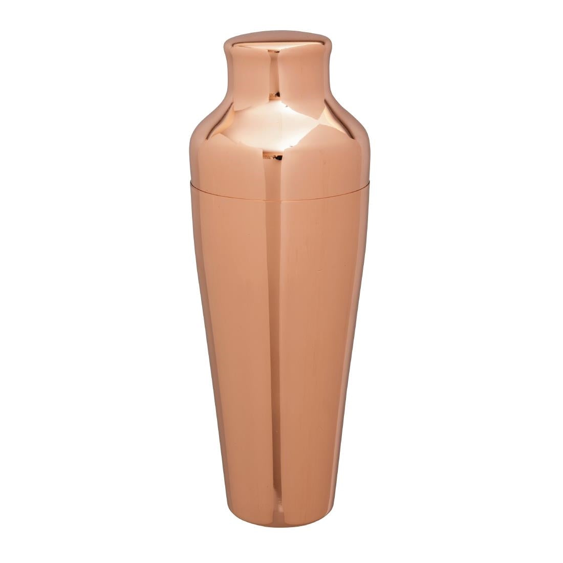CZ397 Beaumont Copper Plated Two Piece Art Deco Shaker JD Catering Equipment Solutions Ltd