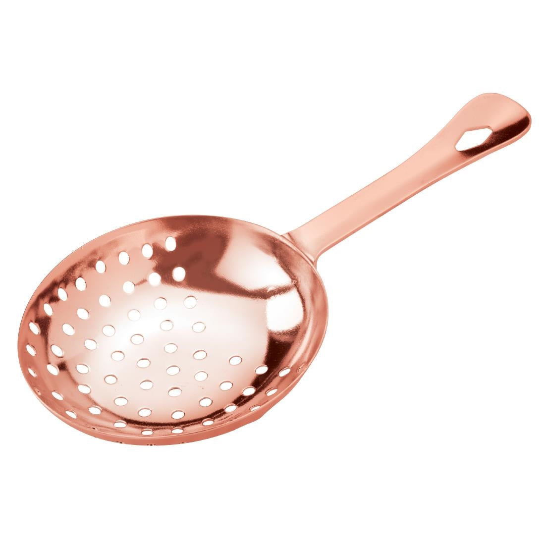 CZ398 Beaumont Julep Strainer Copper Plated JD Catering Equipment Solutions Ltd
