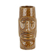 CZ413 Beaumont Ceramic Easter Islander Tiki Mug Medium Brown 450ml JD Catering Equipment Solutions Ltd