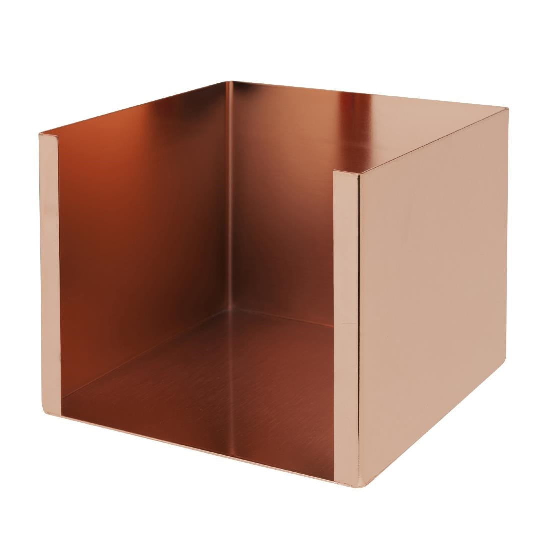 CZ440 Beaumont Napkin Holder Copper Plated JD Catering Equipment Solutions Ltd