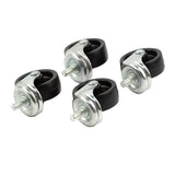 CZ446 Beaumont Bottle Skip Castors Black Set of 4 JD Catering Equipment Solutions Ltd