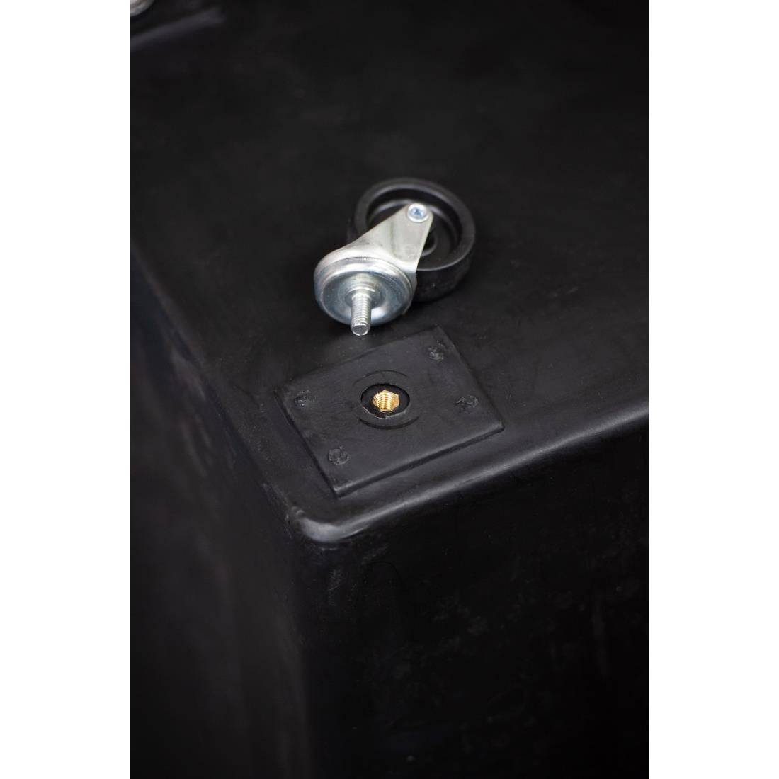 CZ446 Beaumont Bottle Skip Castors Black Set of 4 JD Catering Equipment Solutions Ltd