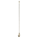 CZ552 Beaumont Collinson Antique Brass Plated Spoon 450mm JD Catering Equipment Solutions Ltd