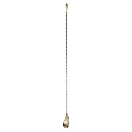 CZ552 Beaumont Collinson Antique Brass Plated Spoon 450mm JD Catering Equipment Solutions Ltd