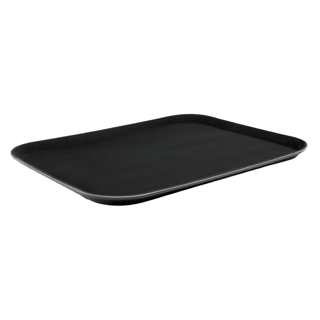 CZ553 Beaumont Non-slip Tray Black 462 x 360mm JD Catering Equipment Solutions Ltd