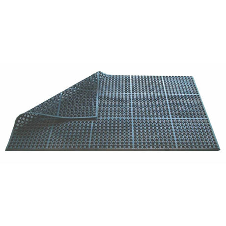 CZ554 Beaumont Anti-Slip Floor Safety Mat Black 1500 x 900mm JD Catering Equipment Solutions Ltd