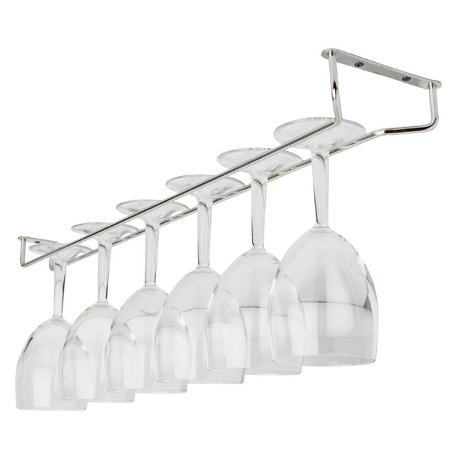 CZ565 Beaumont Glass Hanger Chrome 609mm JD Catering Equipment Solutions Ltd