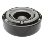 CZ572 Beaumont Windproof Melamine Ashtray Black146mm JD Catering Equipment Solutions Ltd