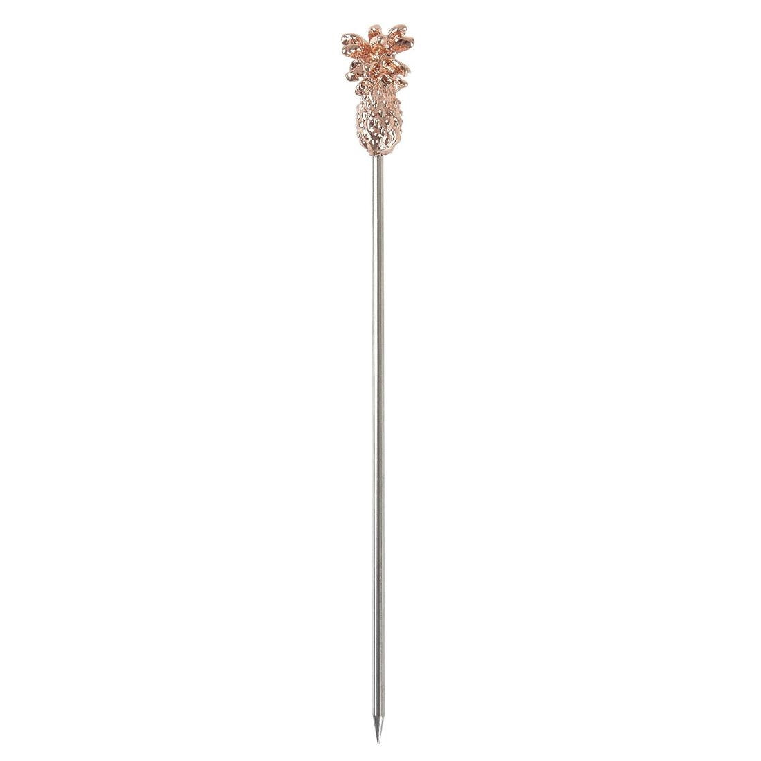 CZ590 Beaumont Pineapple Garnish Pick Copper Plated (Pack of 10) JD Catering Equipment Solutions Ltd