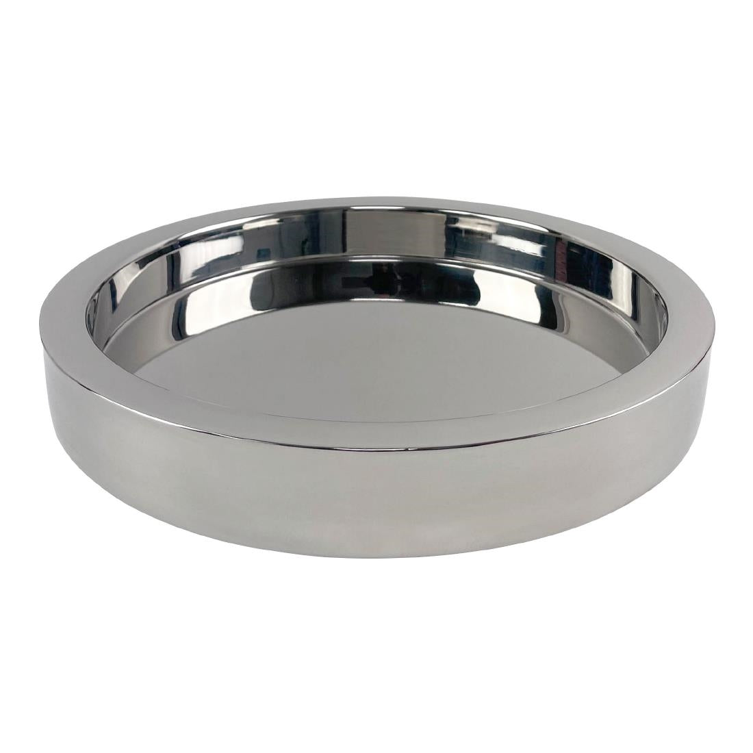 CZ674 Beaumont Mirrored Double Walled Waiters Tray 355mm JD Catering Equipment Solutions Ltd