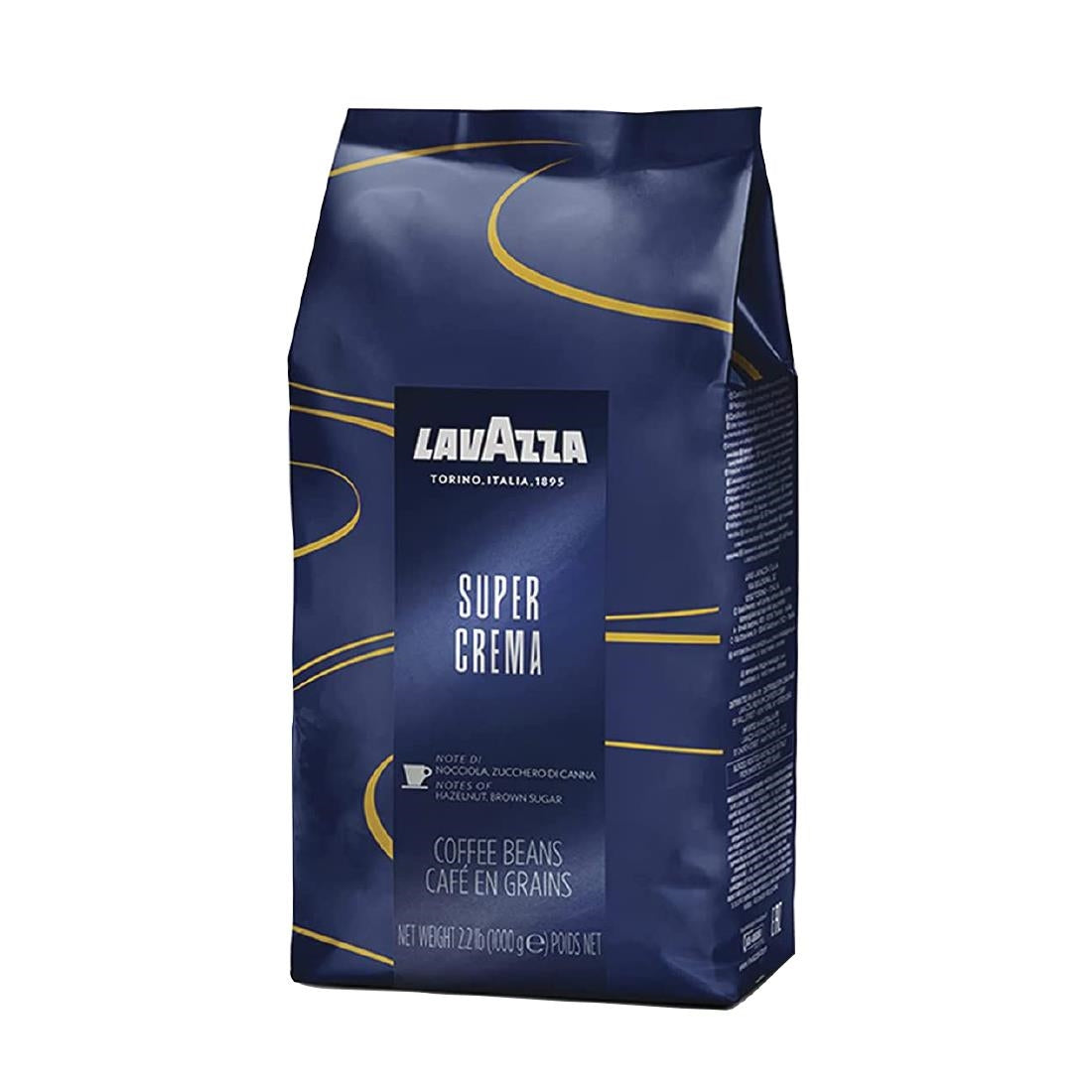 CZ717 Lavazza Super Crema Coffee Beans (6x1kg) JD Catering Equipment Solutions Ltd