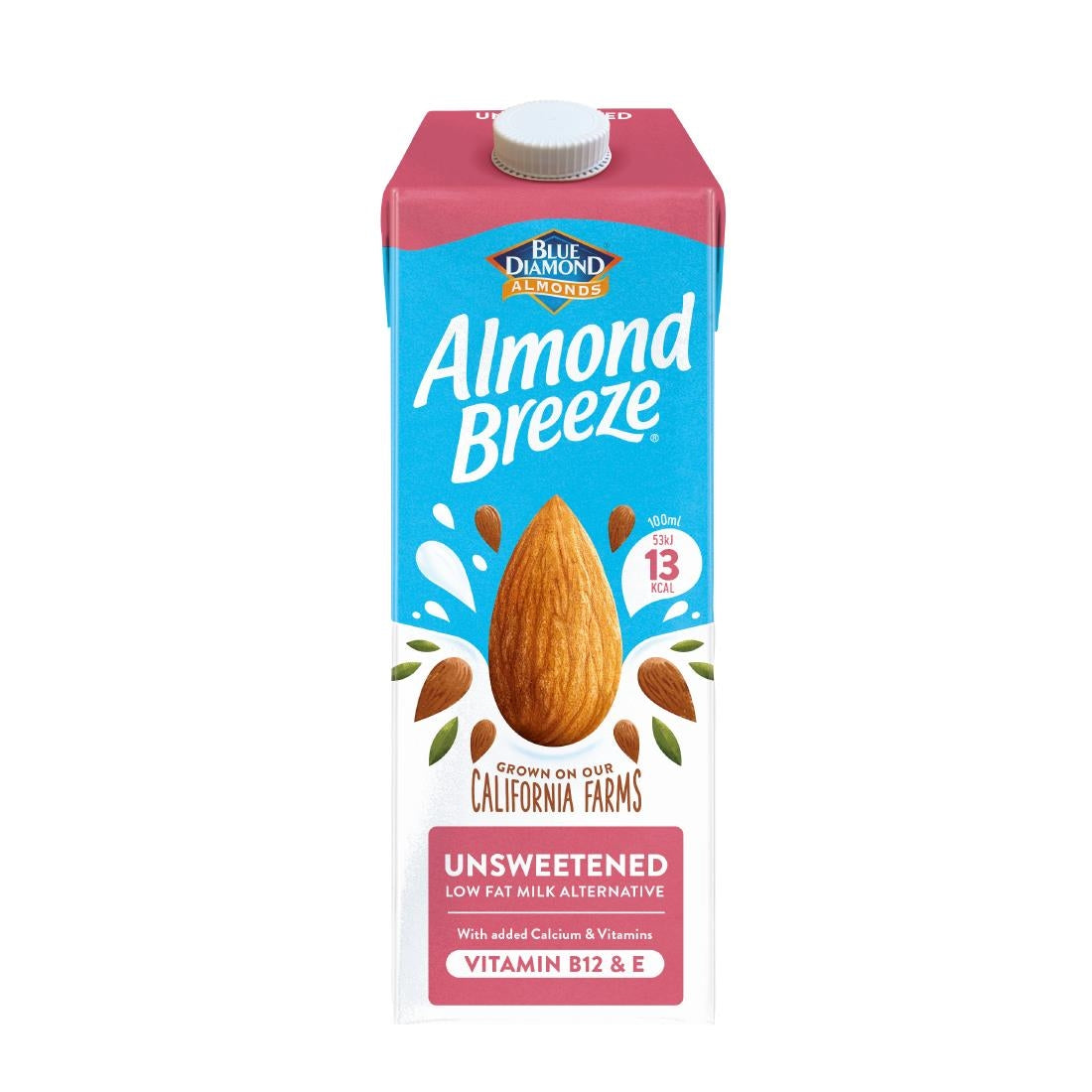 CZ739 Almond Breeze Unsweetened Drink (8 x 1 Ltr) JD Catering Equipment Solutions Ltd