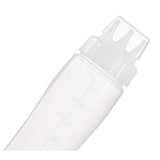 CZ803 Araven Squeeze Sauce Bottle 3 Nozzles 50cl White JD Catering Equipment Solutions Ltd