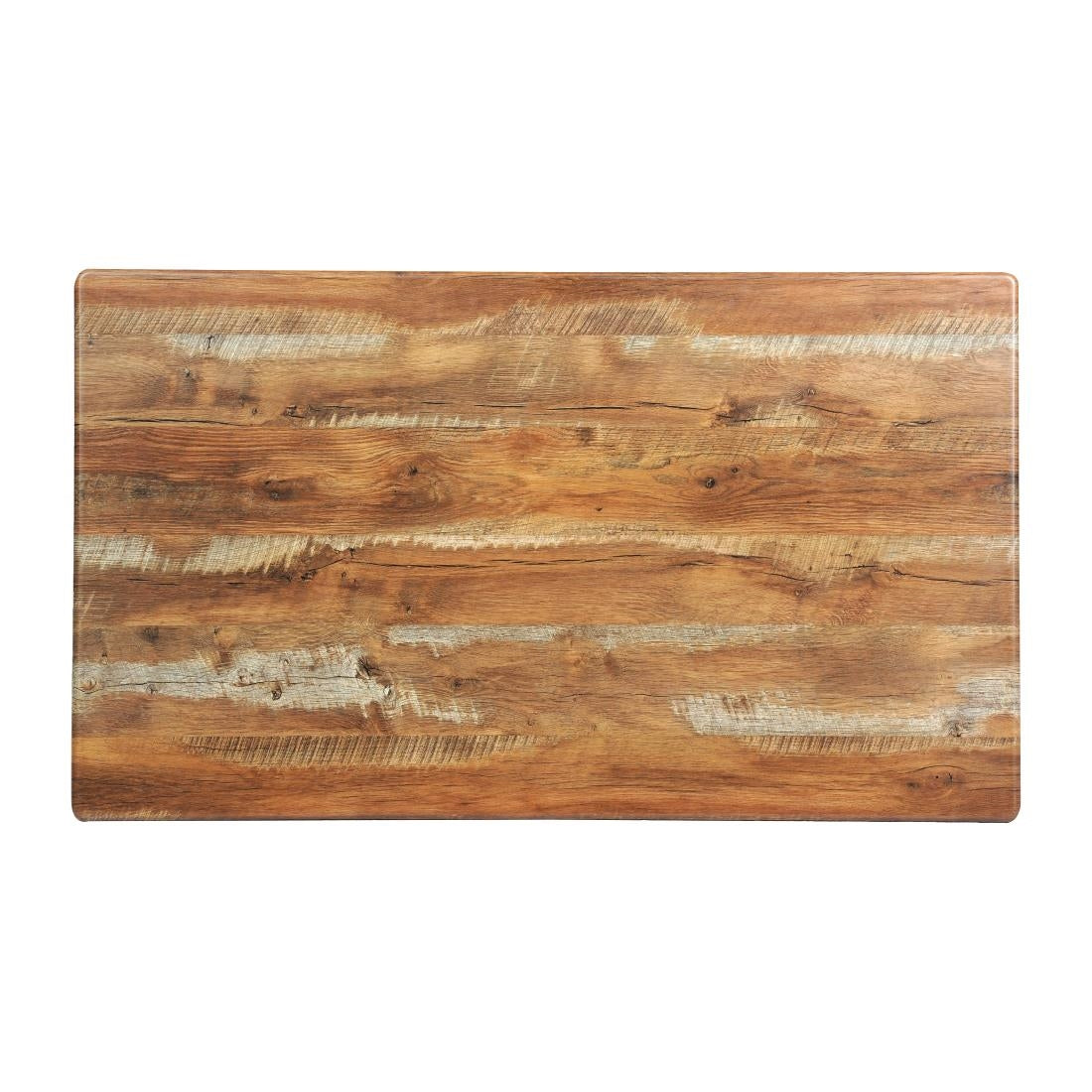 CZ856 Rectangular Laminate Table Top Planked Oak 1200x700mm JD Catering Equipment Solutions Ltd