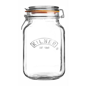 CZ893 Kilner Clip Top Square Jar 1500ml - JD Catering Equipment Solutions Ltd