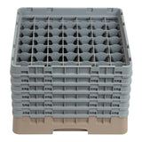 Cambro Camrack Beige 49 Compartments Max Glass Height 298mm JD Catering Equipment Solutions Ltd