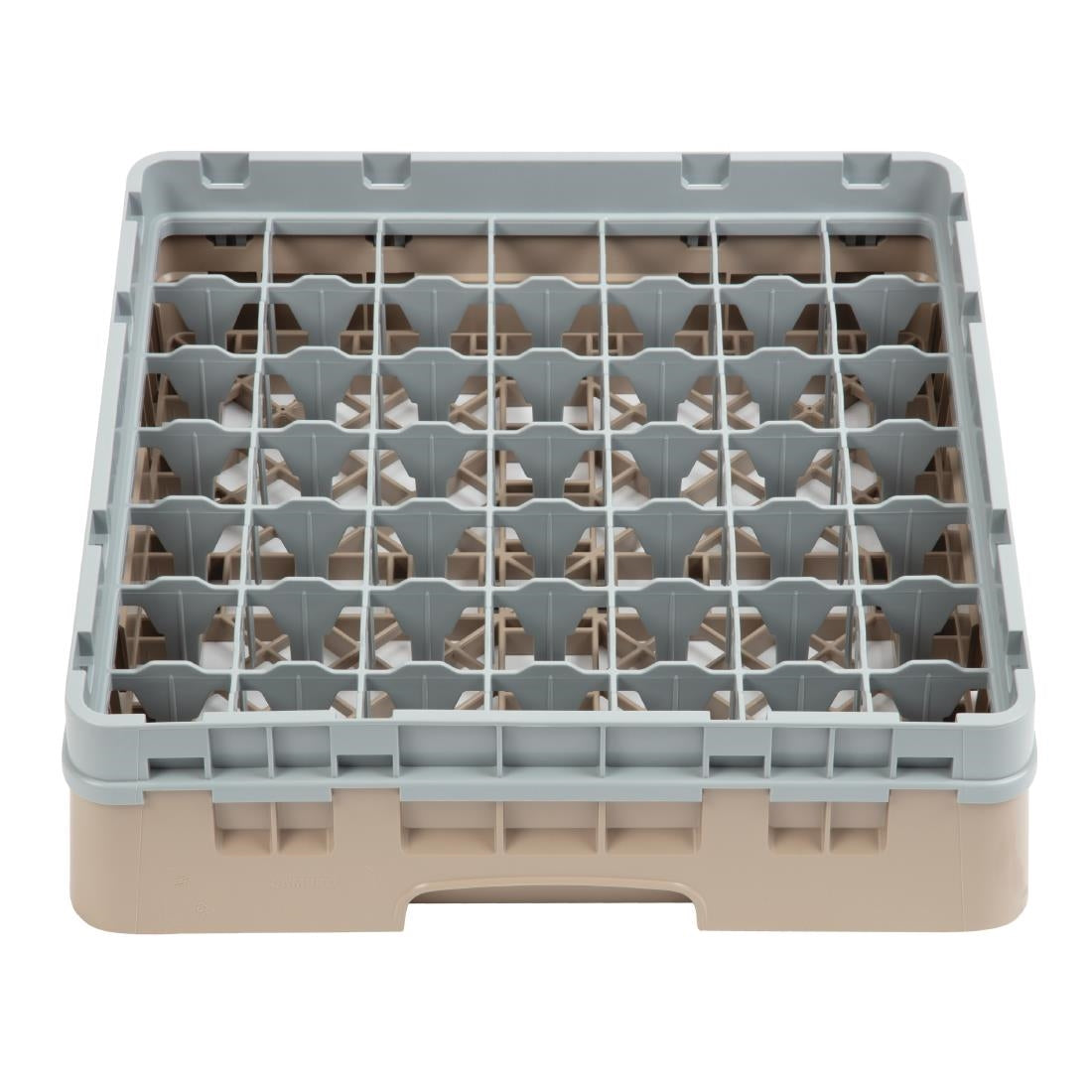 Cambro Camrack Beige 49 Compartments Max Glass Height 92mm JD Catering Equipment Solutions Ltd