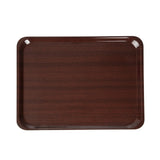 Cambro Capri Laminate Canteen Tray Mahogany 460mm JD Catering Equipment Solutions Ltd