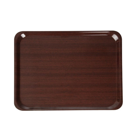 Cambro Capri Laminate Canteen Tray Mahogany 460mm JD Catering Equipment Solutions Ltd