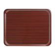 Cambro Capri Laminate Canteen Tray Mahogany 460mm JD Catering Equipment Solutions Ltd