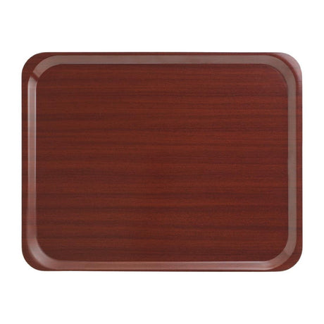 Cambro Capri Laminate Canteen Tray Mahogany 460mm JD Catering Equipment Solutions Ltd