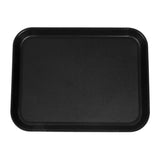 Cambro EpicTread Fibreglass Rectangular Non-Slip Tray Black 350mm JD Catering Equipment Solutions Ltd