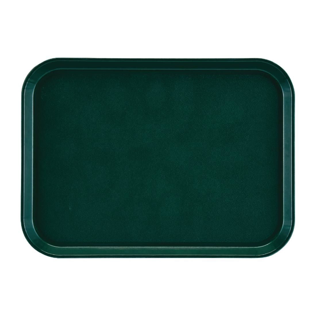 Cambro EpicTread Fibreglass Rectangular Non-Slip Tray Green 415mm JD Catering Equipment Solutions Ltd