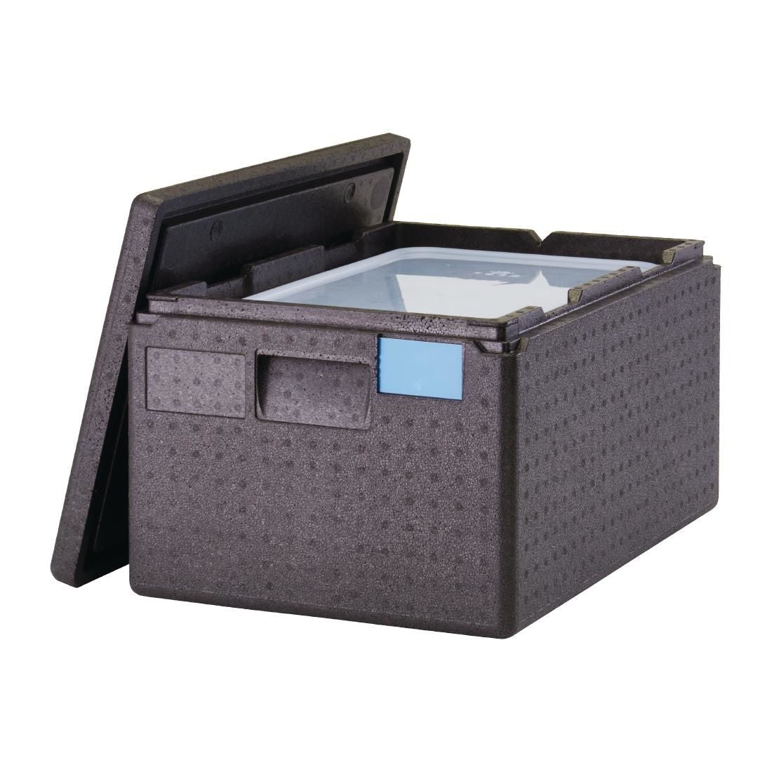 Cambro Insulated Top Loading Food Pan Carrier 43 Litre with 1/1 GN Pan and Lid JD Catering Equipment Solutions Ltd