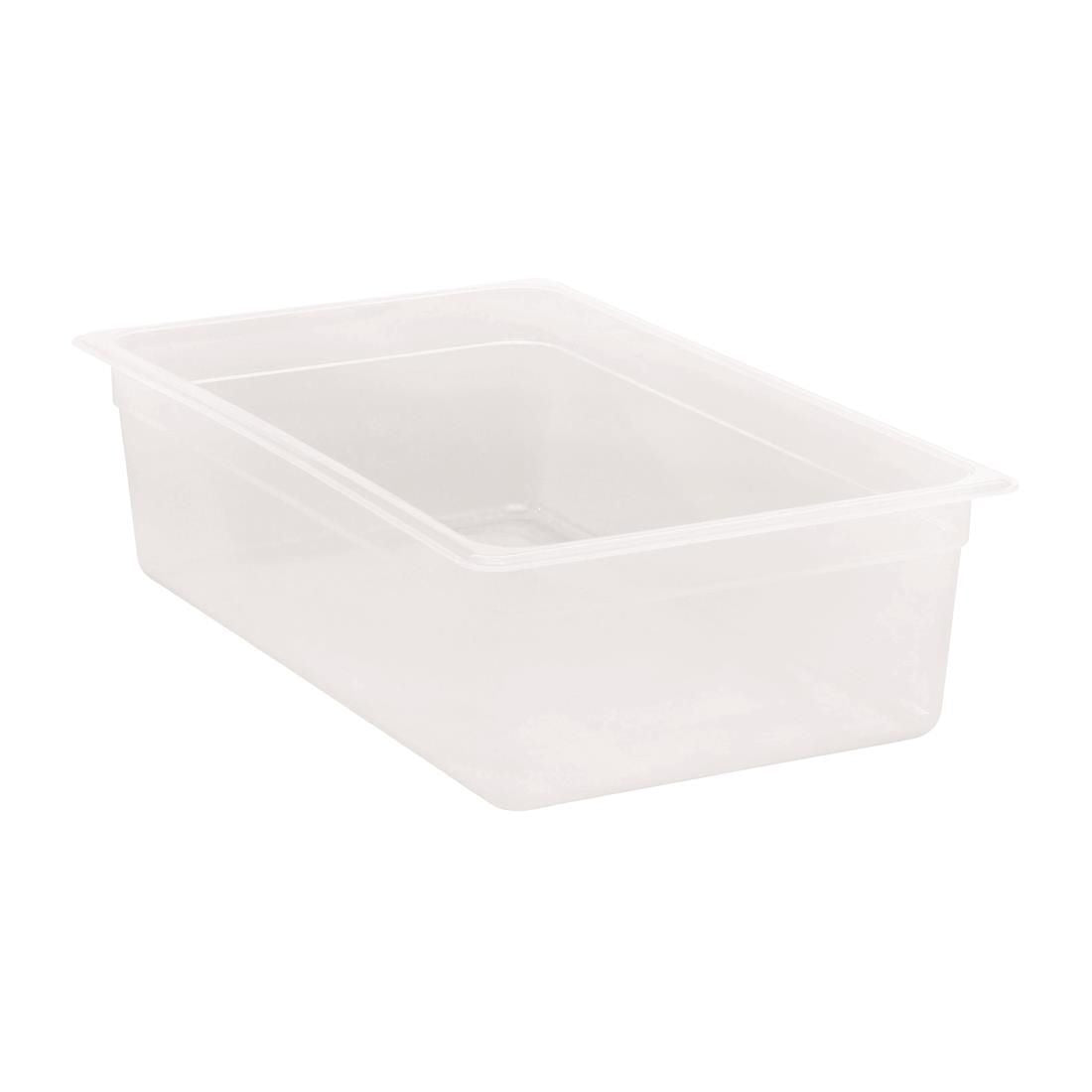 Cambro Polypropylene 1/1 Gastronorm Food Pan 150mm DW501 JD Catering Equipment Solutions Ltd