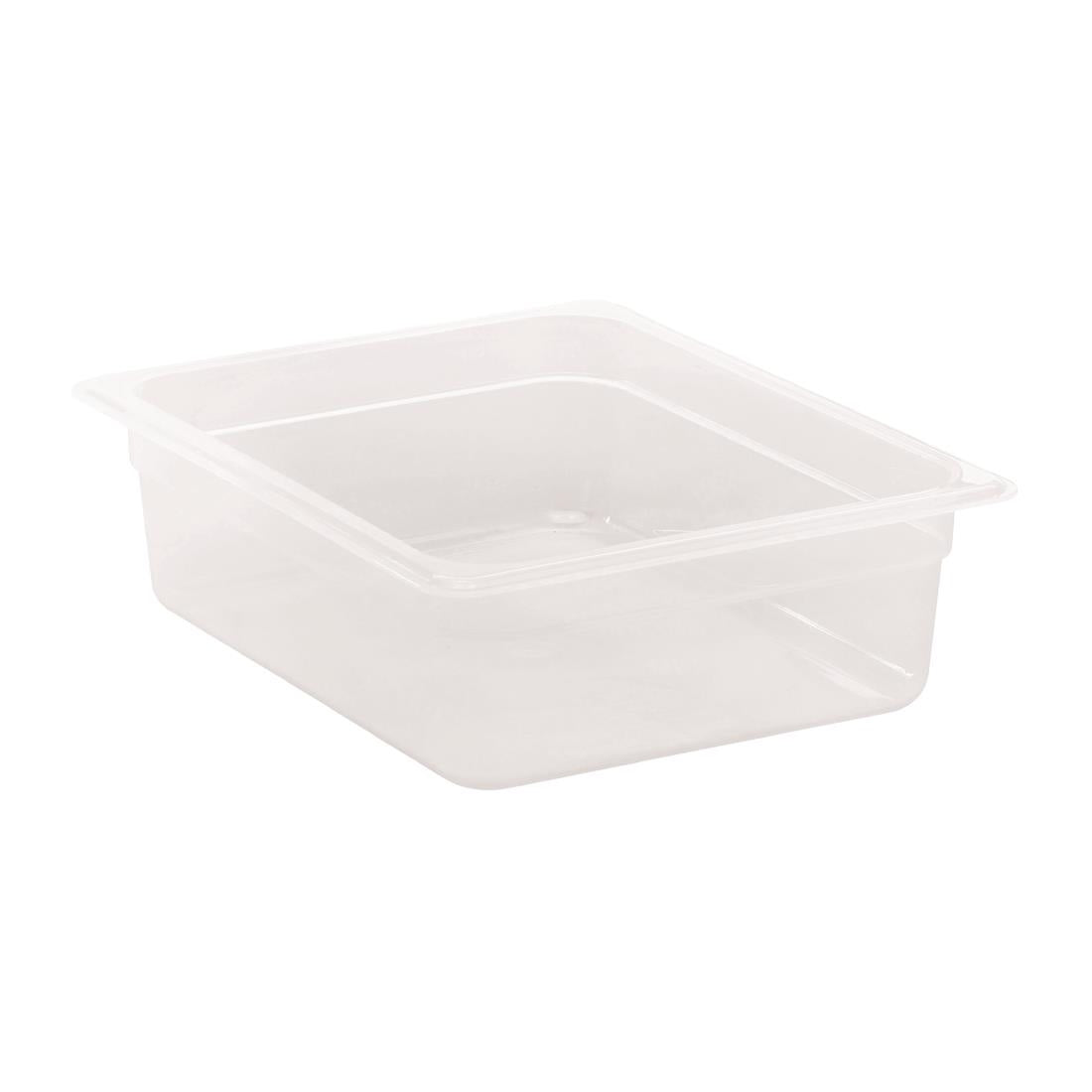 Cambro Polypropylene 1/2 Gastronorm Food Pan 100mm JD Catering Equipment Solutions Ltd