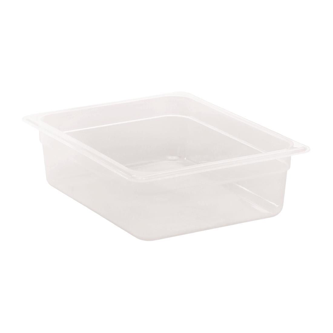 Cambro Polypropylene 1/2 Gastronorm Food Pan 100mm JD Catering Equipment Solutions Ltd