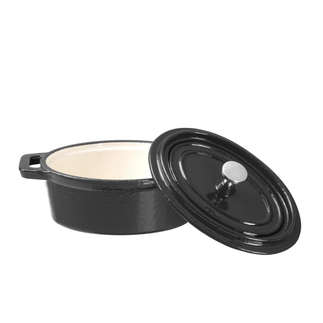 Cast Iron Oval Mini Pot JD Catering Equipment Solutions Ltd
