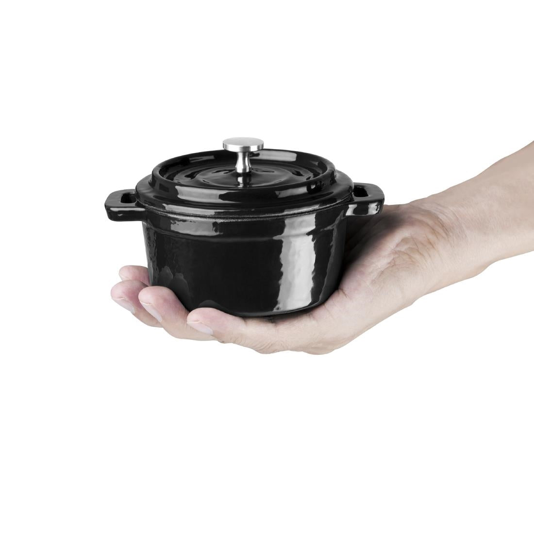 Cast Iron Round Mini Pot JD Catering Equipment Solutions Ltd