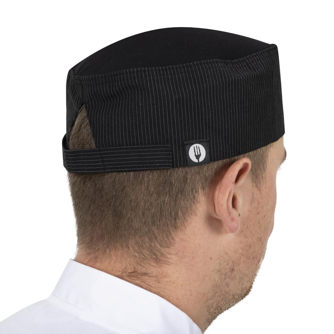 Chef Works Cool Vent Pinstripe Beanie Hat JD Catering Equipment Solutions Ltd