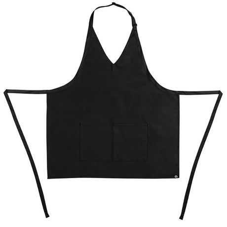 Chef Works Tuxedo Bib Apron Black JD Catering Equipment Solutions Ltd