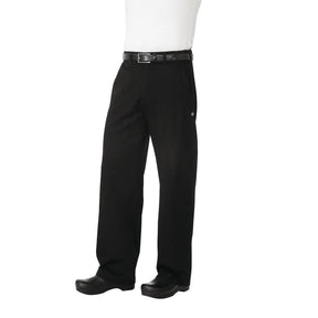 Chef Works Unisex Professional Series Chefs Trousers Black Herringbone JD Catering Equipment Solutions Ltd