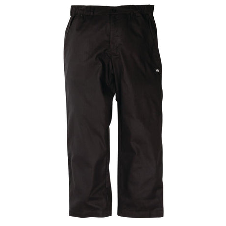 Chef Works Unisex Professional Series Chefs Trousers Black Herringbone JD Catering Equipment Solutions Ltd