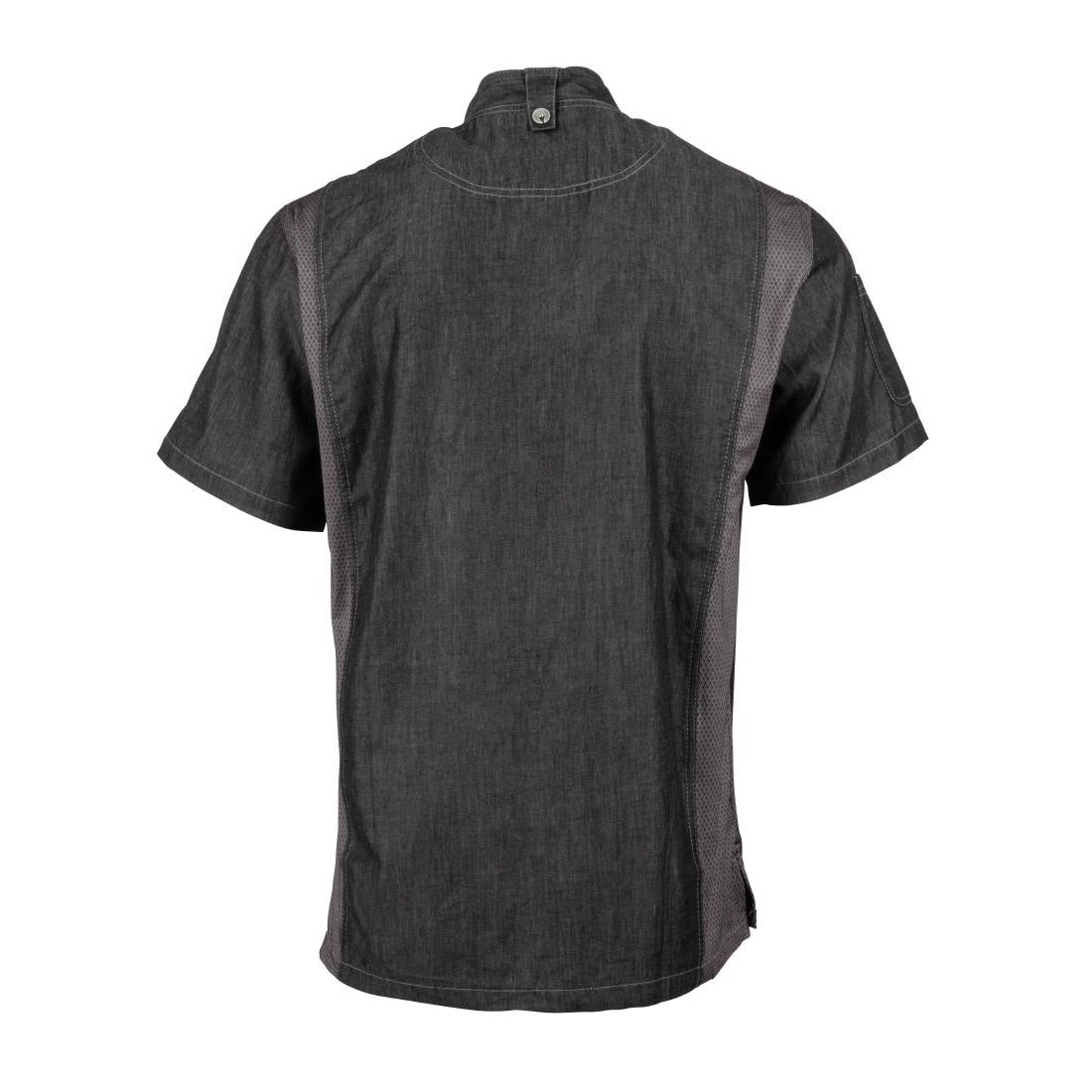 Chef Works Urban Delancey Short Sleeve Denim Chefs Jacket JD Catering Equipment Solutions Ltd