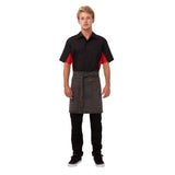 Chef Works Urban Dorset Antique Half Bistro Apron Pewter JD Catering Equipment Solutions Ltd