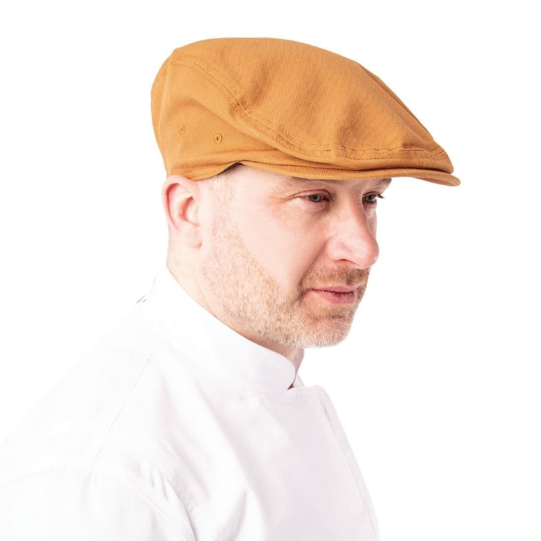 Chef Works Urban Rockford Pigment Dye Canvas Flat Cap JD Catering Equipment Solutions Ltd