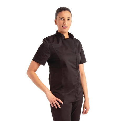 BB051-XXL Chef Works Womens Springfield Zip Chefs Jacket - JD Catering Equipment Solutions Ltd
