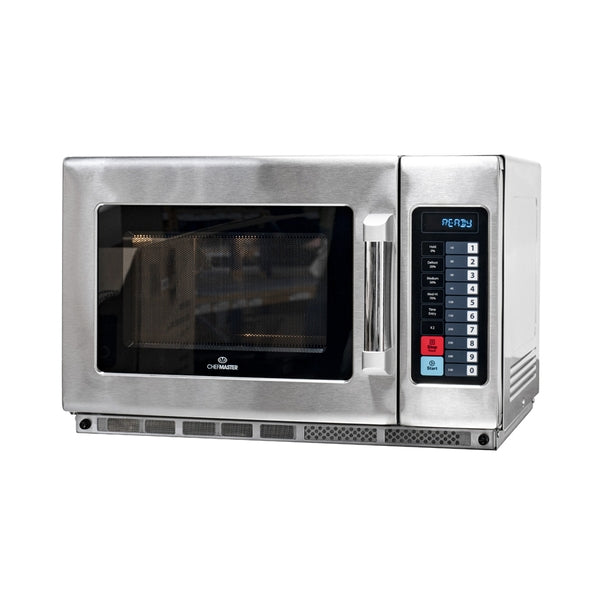 Chefmaster 1000/1800 Watt Programmable Microwave JD Catering Equipment Solutions Ltd