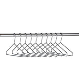 Chrome Plated Steel Hangers (Pack of 50) JD Catering Equipment Solutions Ltd