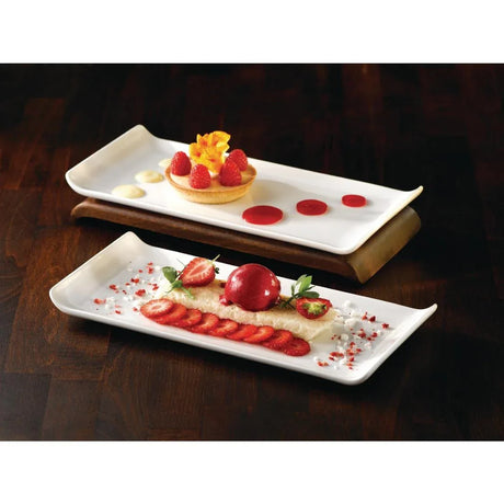 Y848 Churchill Alchemy Balance Rectangular Trays 300x 145mm (Pack of 6) - JD Catering Equipment Solutions Ltd