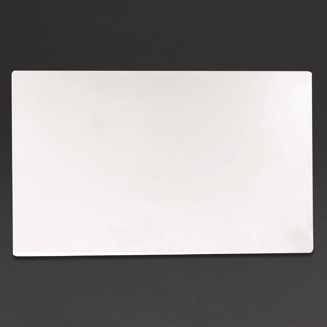 Churchill Alchemy Buffet Melamine Trays White GN 1/1 (Pack of 2) JD Catering Equipment Solutions Ltd