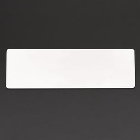 Churchill Alchemy Buffet Melamine Trays White GN 2/4 (Pack of 4) JD Catering Equipment Solutions Ltd