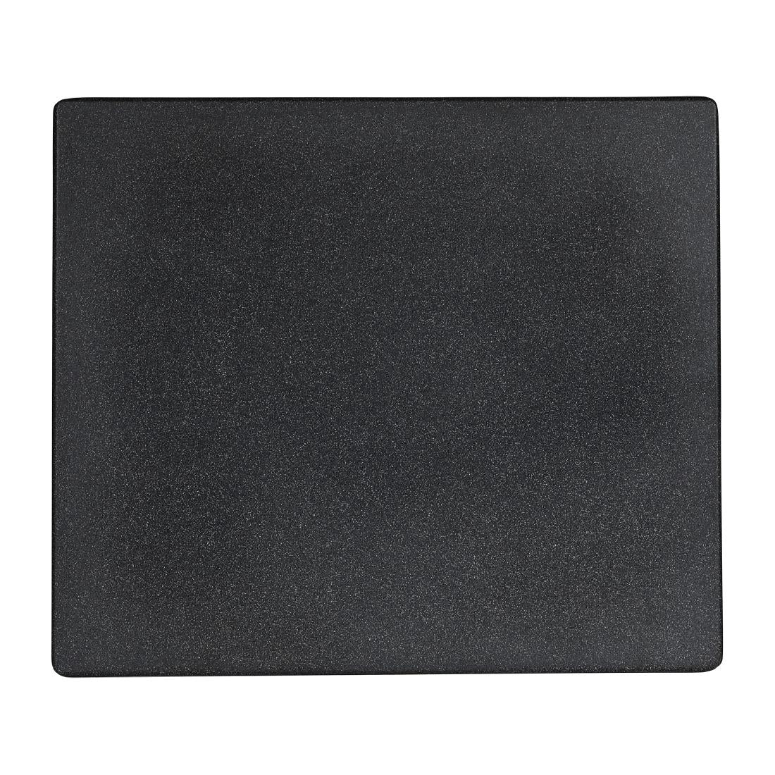 Churchill Alchemy Buffet Rectangular Melamine Tiles Black 258mm (Pack of 6) JD Catering Equipment Solutions Ltd