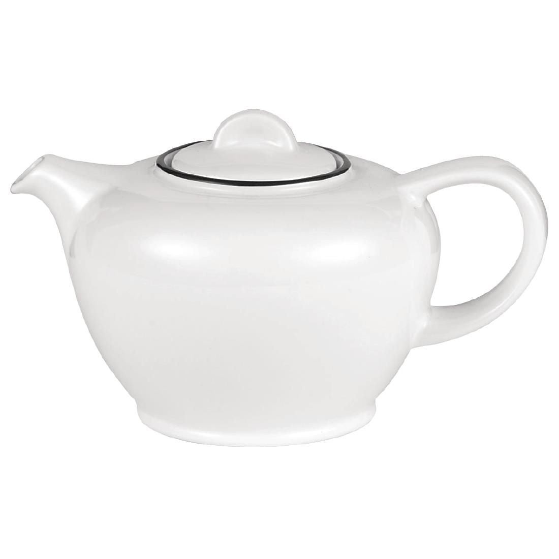 Churchill Alchemy Mono Teapots 412ml (Pack of 6) JD Catering Equipment Solutions Ltd