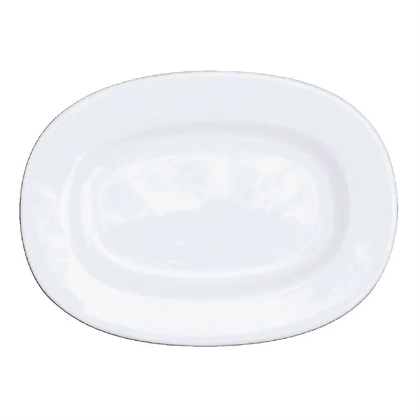 Churchill Alchemy Rimmed Oval Dishes 202mm (Pack of 12) JD Catering Equipment Solutions Ltd