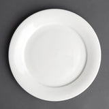CE755 Churchill Art de Cuisine Menu Mid Rimmed Plates 202mm (Pack of 6) - JD Catering Equipment Solutions Ltd